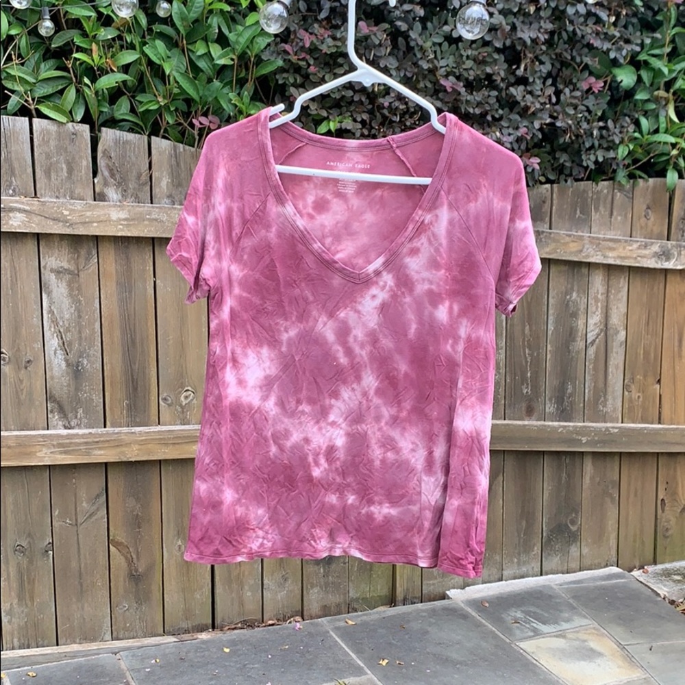 A American Eagle tie-dye shirt